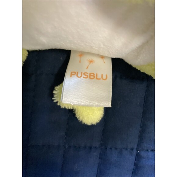 Pusblu Yellow Chamelon Gecko Lizard Plush Lovey DouDou Baby Soft Toy - Picture 4 of 9